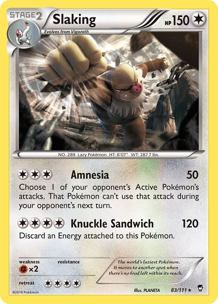 Image for Slaking (83/111) (FFI) - Pokemon