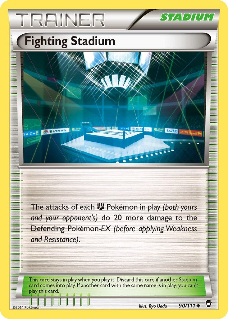 Image for Fighting Stadium (90/111) (FFI) - Pokemon