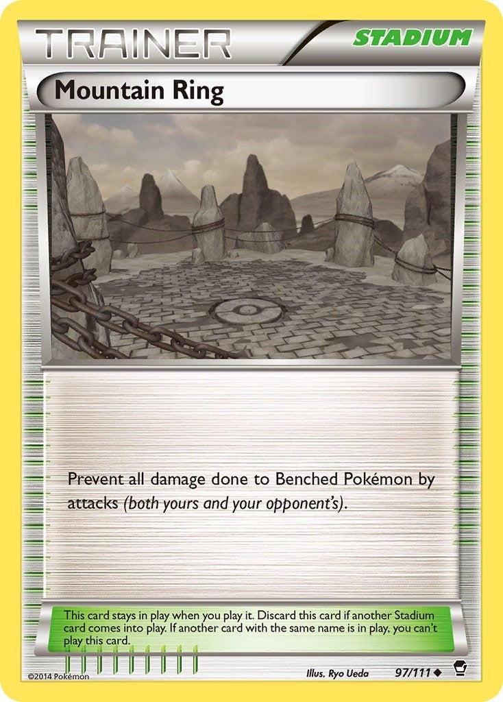 Image for Mountain Ring (97/111) (FFI) - Pokemon