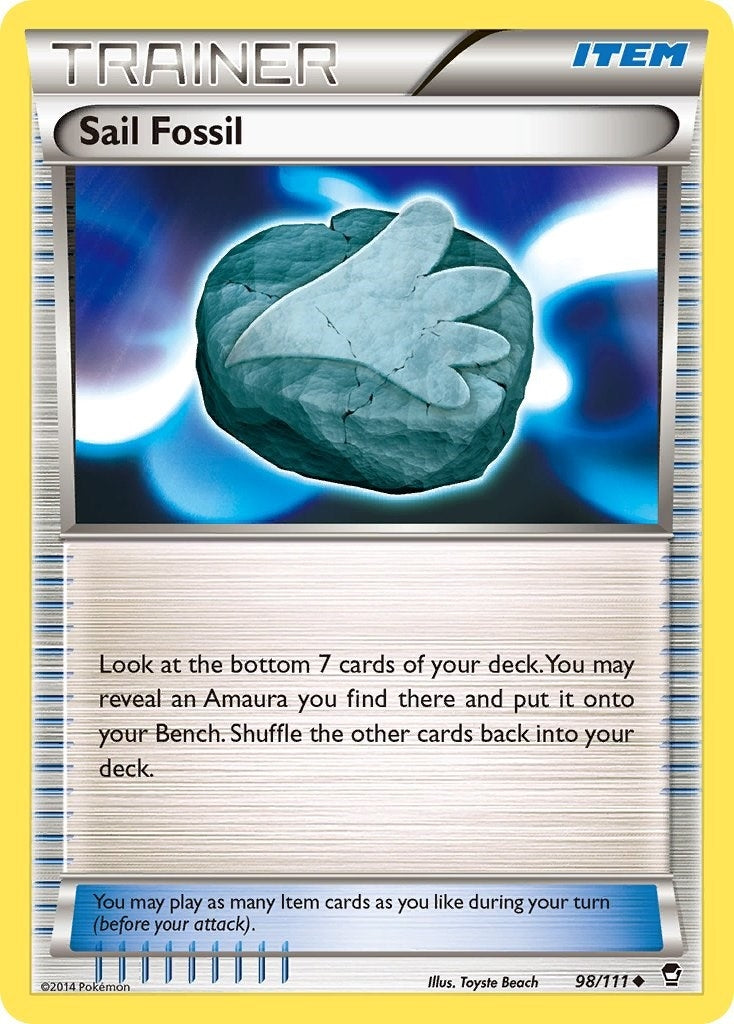 Image for Sail Fossil (98/111) (FFI) - Pokemon