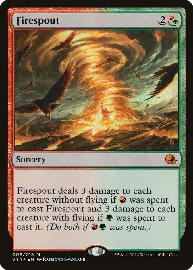 Image for Firespout (6) (From the Vault: Annihilation) - Magic: The Gathering