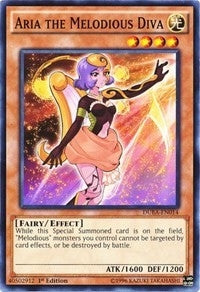 Image for Aria the Melodious Diva (DUEA-EN014) (DUEA) - YuGiOh