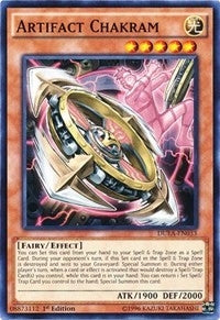Image for Artifact Chakram (DUEA-EN033) (DUEA) - YuGiOh