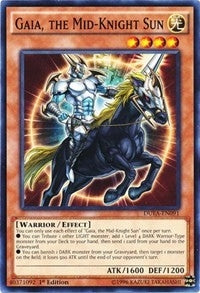 Image for Gaia, the Mid-Knight Sun (DUEA-EN091) (DUEA) - YuGiOh