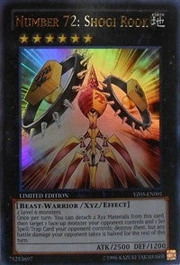Image for Number 72: Shogi Rook (YZ05-EN001) (YZ0#) - YuGiOh
