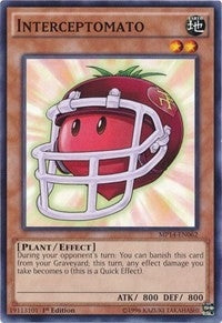 Image for Interceptomato (MP14-EN062) (MP14) - YuGiOh