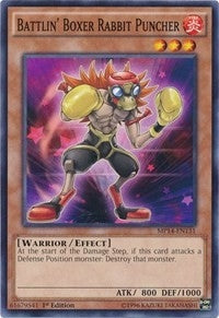 Image for Battlin' Boxer Rabbit Puncher (MP14-EN131) (MP14) - YuGiOh