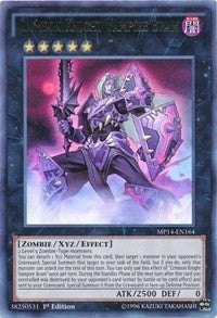 Image for Crimson Knight Vampire Bram (MP14-EN164) (MP14) - YuGiOh