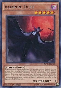 Image for Vampire Duke (MP14-EN180) (MP14) - YuGiOh