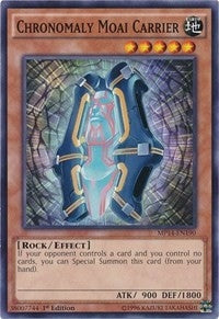 Image for Chronomaly Moai Carrier (MP14-EN190) (MP14) - YuGiOh