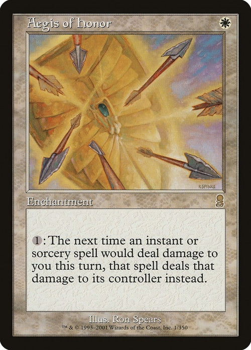 Image for Aegis of Honor (1) (Odyssey) - Magic: The Gathering