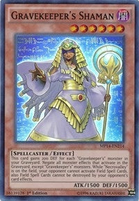 Image for Gravekeeper's Shaman (MP14-EN214) (MP14) - YuGiOh