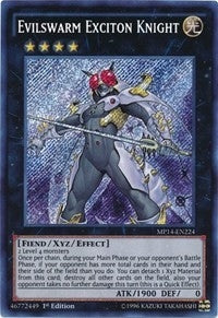 Image for Evilswarm Exciton Knight (MP14-EN224) (MP14) - YuGiOh