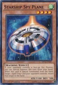 Image for Starship Spy Plane (MP14-EN247) (MP14) - YuGiOh