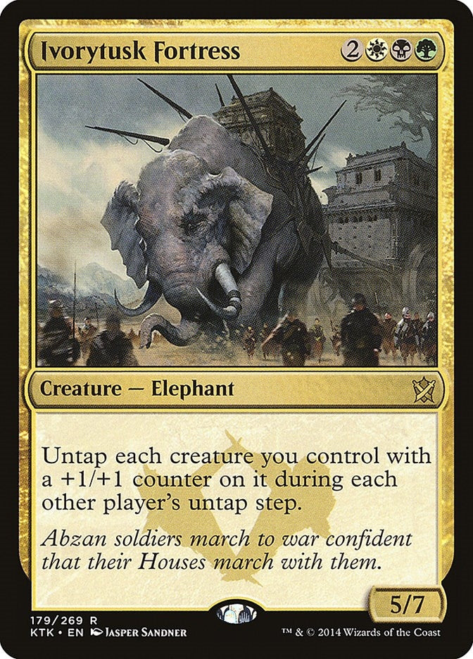 Image for Ivorytusk Fortress (179) (Khans of Tarkir) - Magic: The Gathering