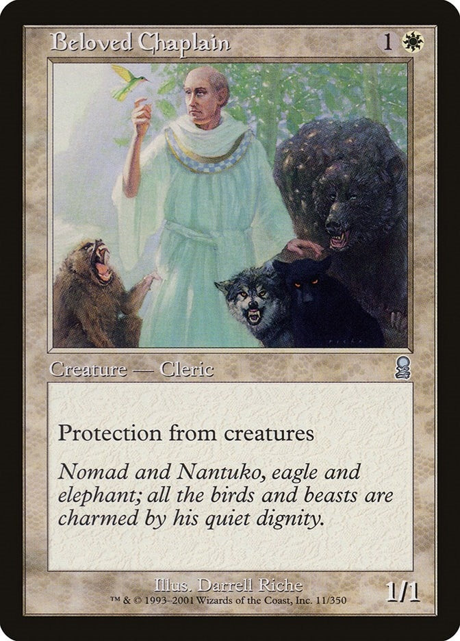 Image for Beloved Chaplain (11) (Odyssey) - Magic: The Gathering