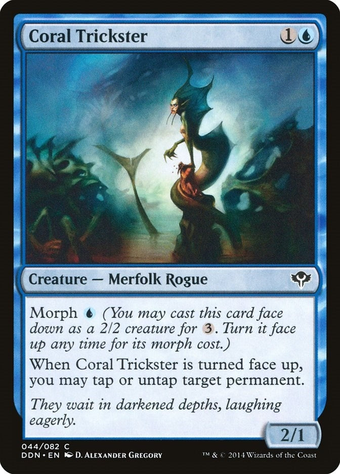 Image for Coral Trickster (44) (Speed vs. Cunning) - Magic: The Gathering