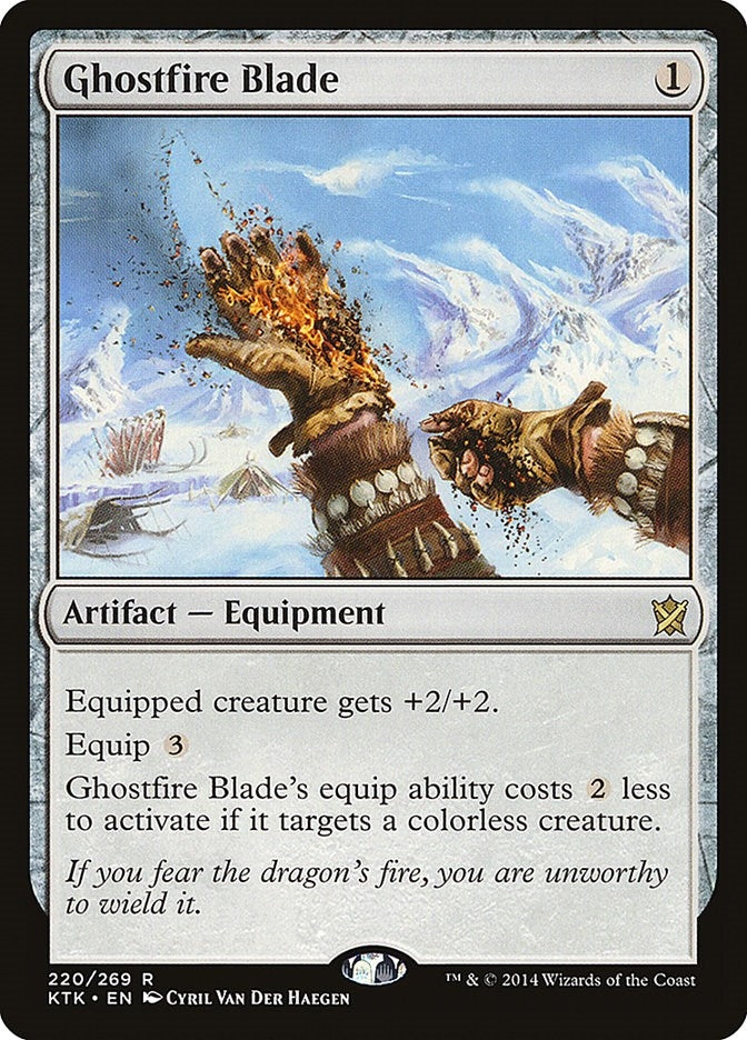 Image for Ghostfire Blade (220) (Khans of Tarkir) - Magic: The Gathering
