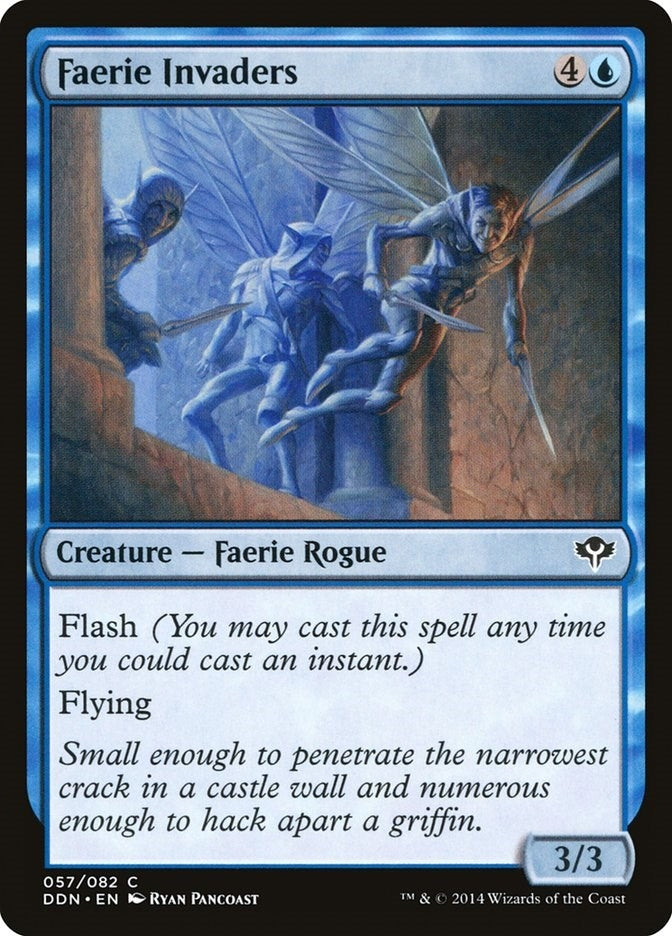 Image for Faerie Invaders (57) (Speed vs. Cunning) - Magic: The Gathering