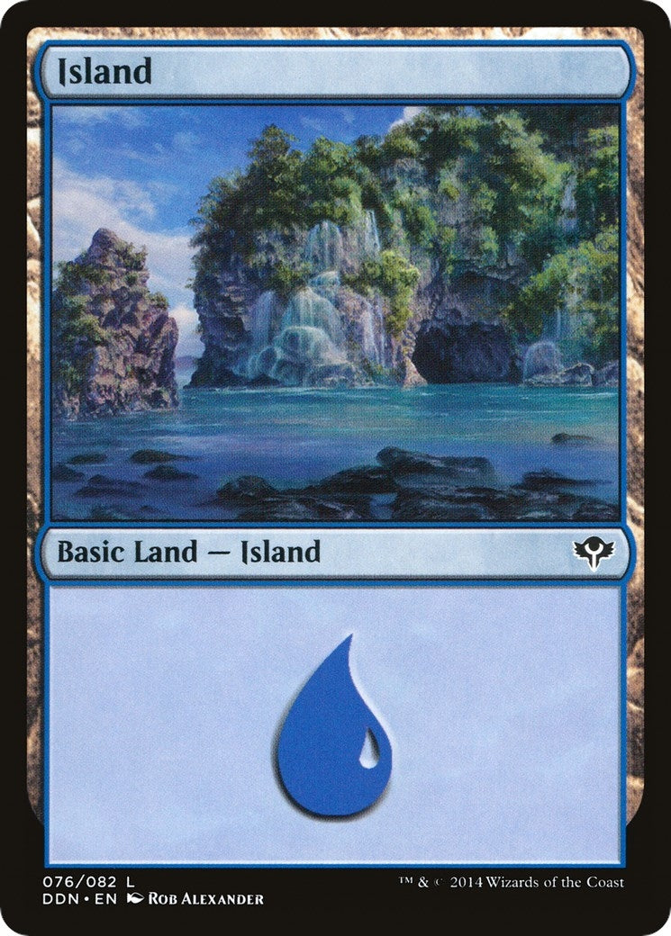 Image for Island (076) (76) (Speed vs. Cunning) - Magic: The Gathering