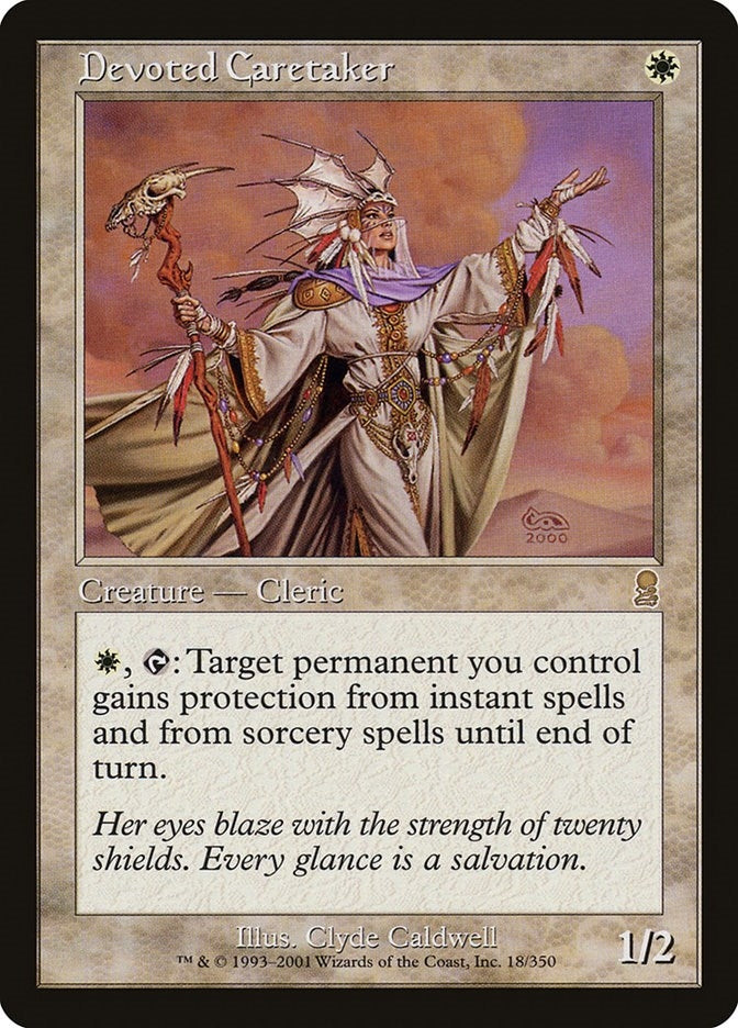 Image for Devoted Caretaker (18) (Odyssey) - Magic: The Gathering