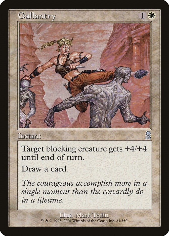 Image for Gallantry (23) (Odyssey) - Magic: The Gathering