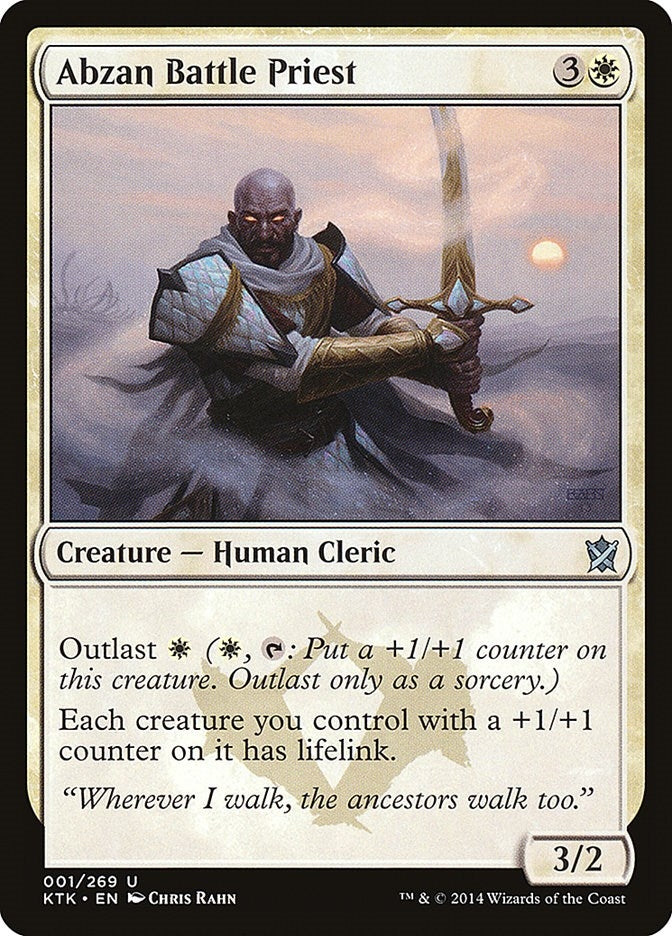 Image for Abzan Battle Priest (1) (Khans of Tarkir) - Magic: The Gathering