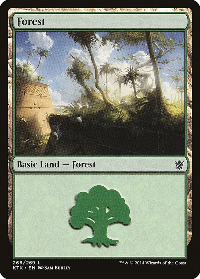 Image for Forest (266) (266) (Khans of Tarkir) - Magic: The Gathering