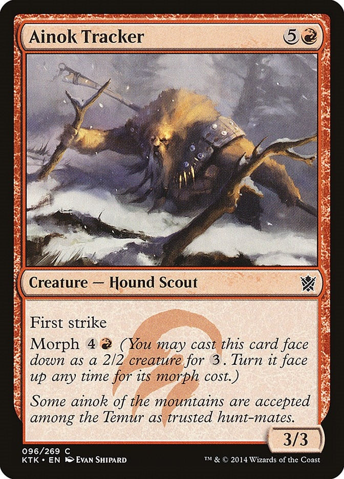 Image for Ainok Tracker (96) (Khans of Tarkir) - Magic: The Gathering