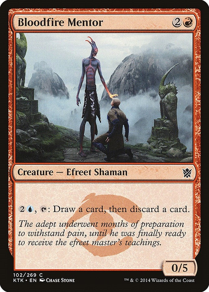 Image for Bloodfire Mentor (102) (Khans of Tarkir) - Magic: The Gathering
