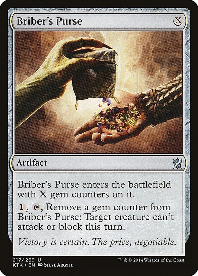 Image for Briber's Purse (217) (Khans of Tarkir) - Magic: The Gathering