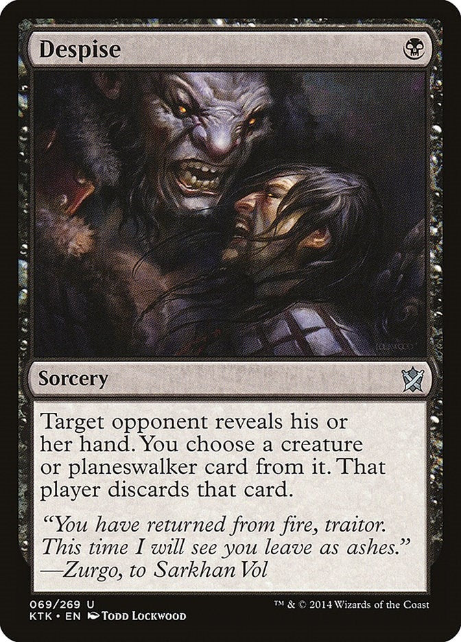 Image for Despise (69) (Khans of Tarkir) - Magic: The Gathering