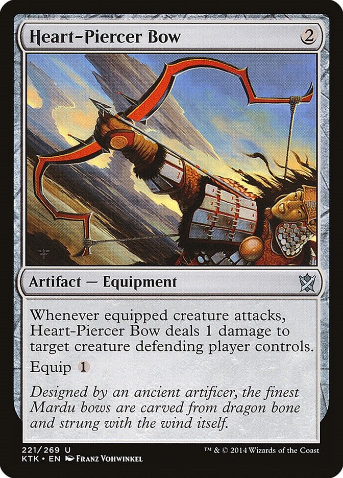 Image for Heart-Piercer Bow (221) (Khans of Tarkir) - Magic: The Gathering