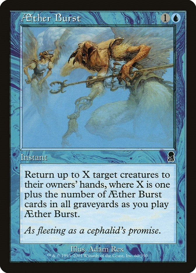 Image for Aether Burst (60) (Odyssey) - Magic: The Gathering