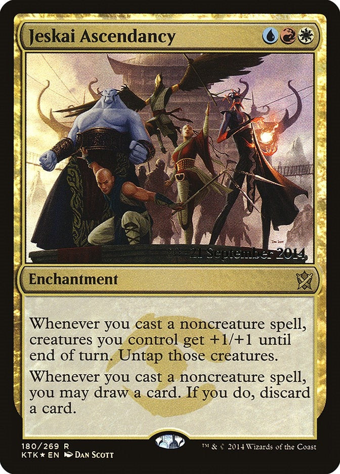 Image for Jeskai Ascendancy (180) (Prerelease Cards) - Magic: The Gathering