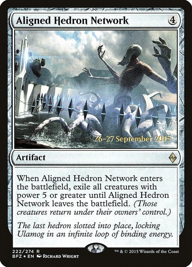 Image for Aligned Hedron Network (222) (Prerelease Cards) - Magic: The Gathering