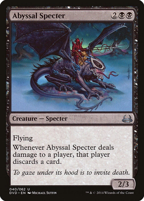 Image for Abyssal Specter (40) (Anthology) - Magic: The Gathering