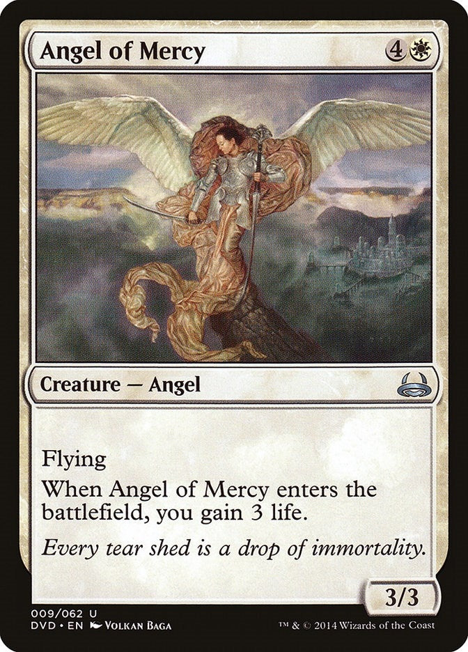 Image for Angel of Mercy (9) (Anthology) - Magic: The Gathering