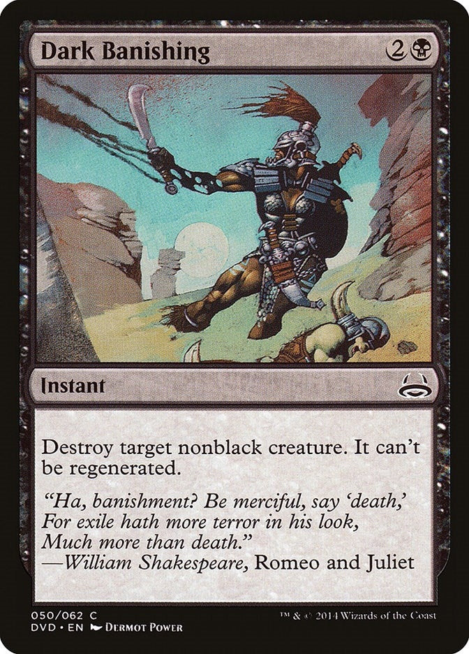 Image for Dark Banishing (50) (Anthology) - Magic: The Gathering