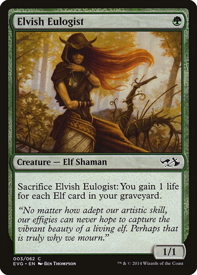 Image for Elvish Eulogist (3) (Anthology) - Magic: The Gathering