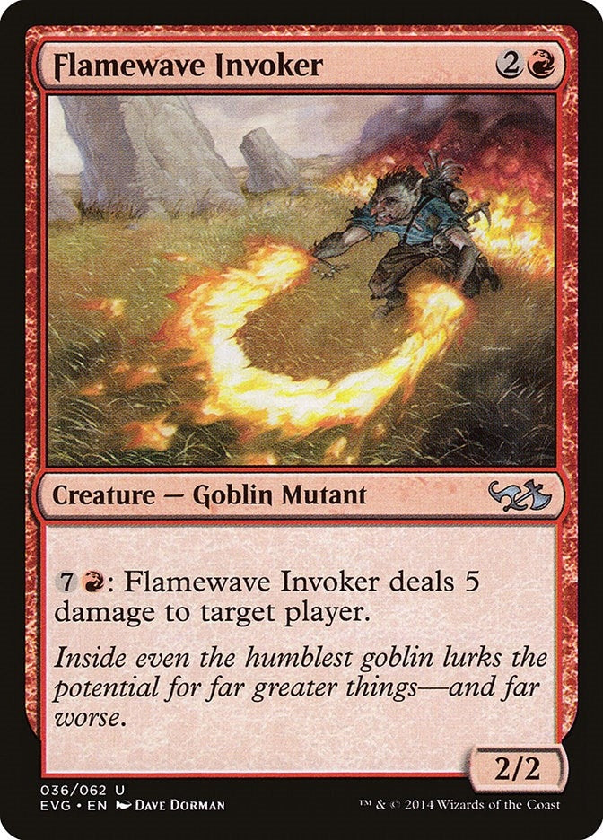 Image for Flamewave Invoker (EVG) (36) (Anthology) - Magic: The Gathering