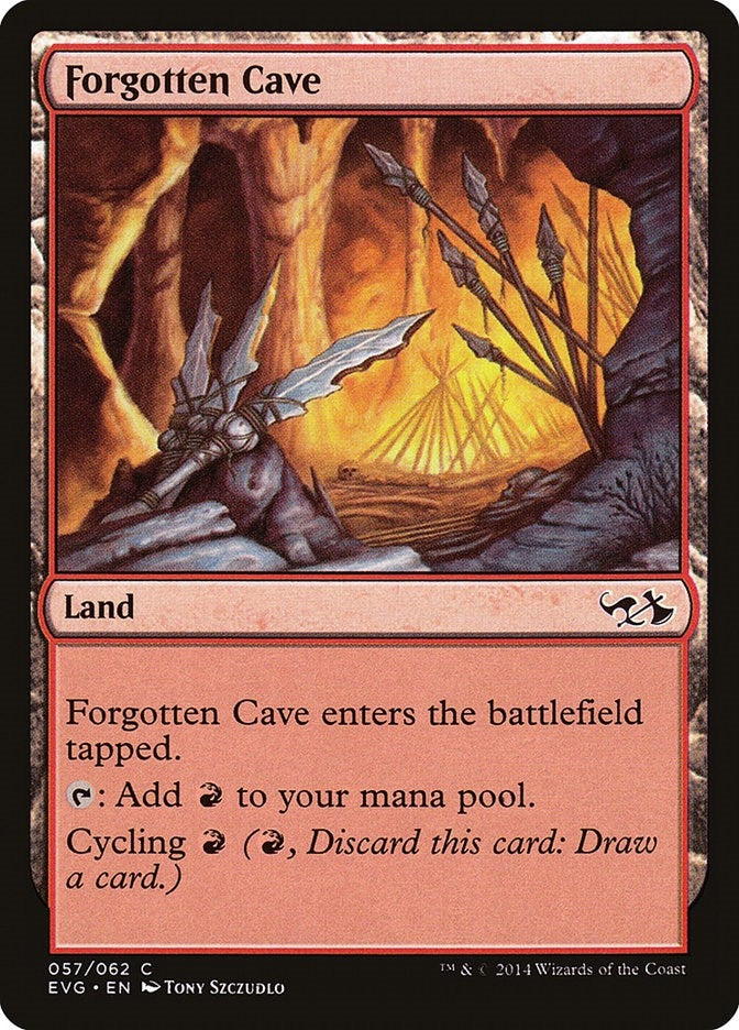 Image for Forgotten Cave (57) (Anthology) - Magic: The Gathering