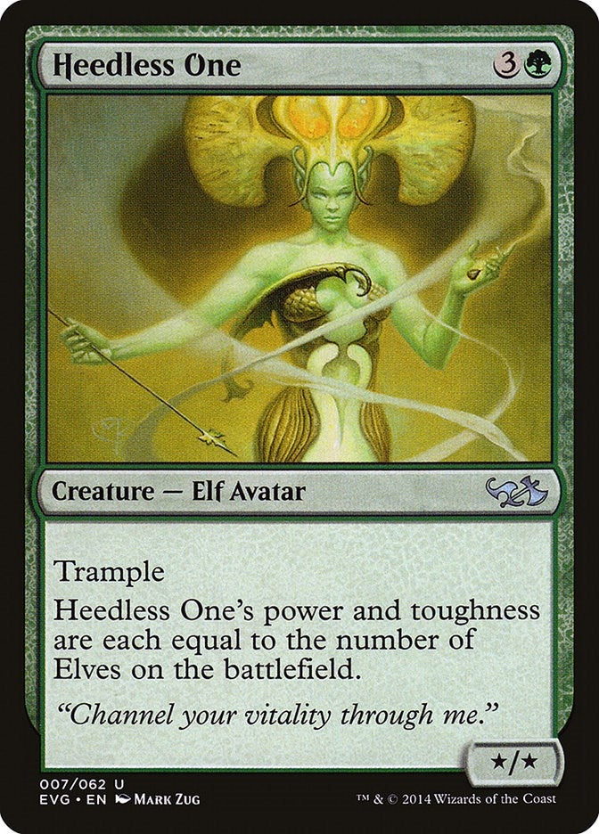 Image for Heedless One (7) (Anthology) - Magic: The Gathering