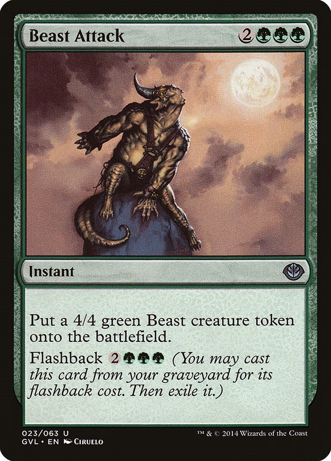 Image for Beast Attack (23) (Anthology) - Magic: The Gathering