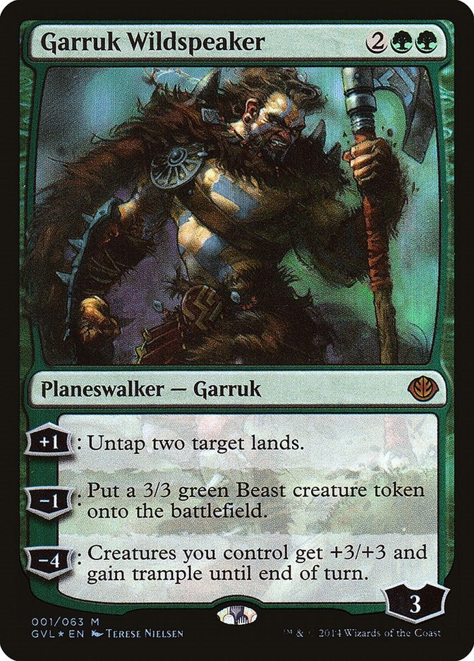 Image for Garruk Wildspeaker (1) (Anthology) - Magic: The Gathering