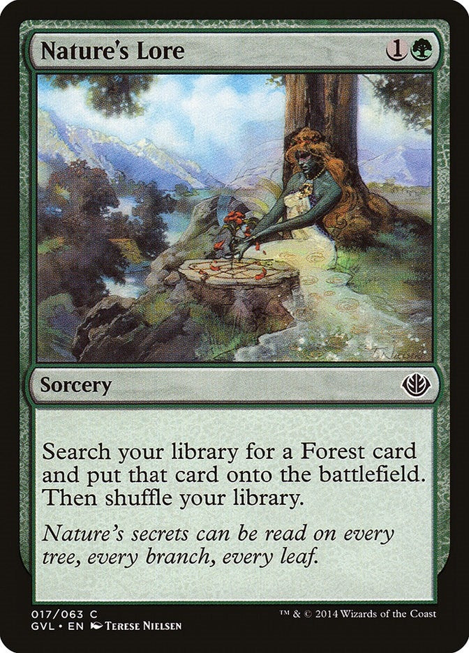 Image for Nature's Lore (17) (Anthology) - Magic: The Gathering