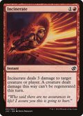 Image for Incinerate (51) (Anthology) - Magic: The Gathering