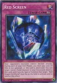 Image for Red Screen (LC5D-EN083) (LC05) - YuGiOh
