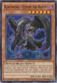 Image for Blackwing - Elphin the Raven (LC5D-EN116) (LC05) - YuGiOh