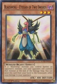 Image for Blackwing - Etesian of Two Swords (LC5D-EN123) (LC05) - YuGiOh